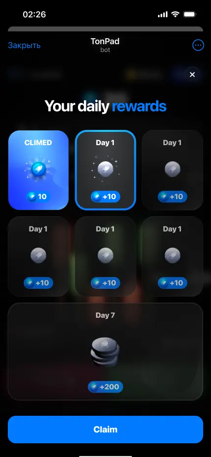 TonPad Game — материал 2